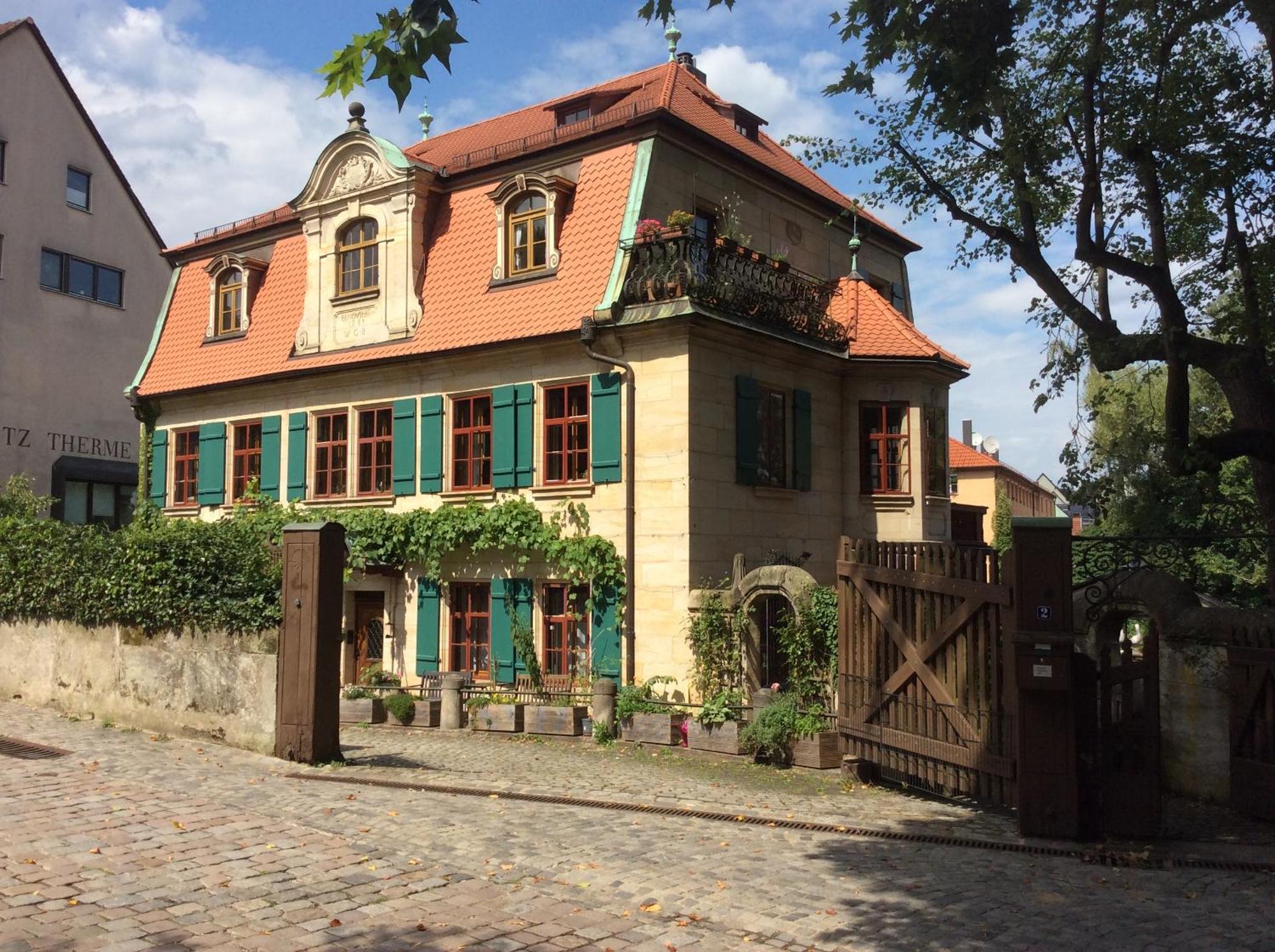 Ferienwohnung Villa Am Fluss Lauf an der Pegnitz Exterior foto