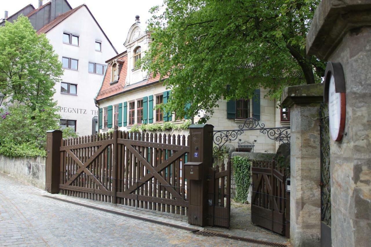 Ferienwohnung Villa Am Fluss Lauf an der Pegnitz Exterior foto